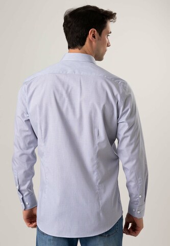 Black Label Shirt Regular Fit Businesshemd 'KENT' in Blau