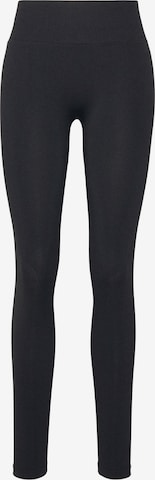 ICANIWILL Skinny Urheiluhousut värissä musta: etupuoli