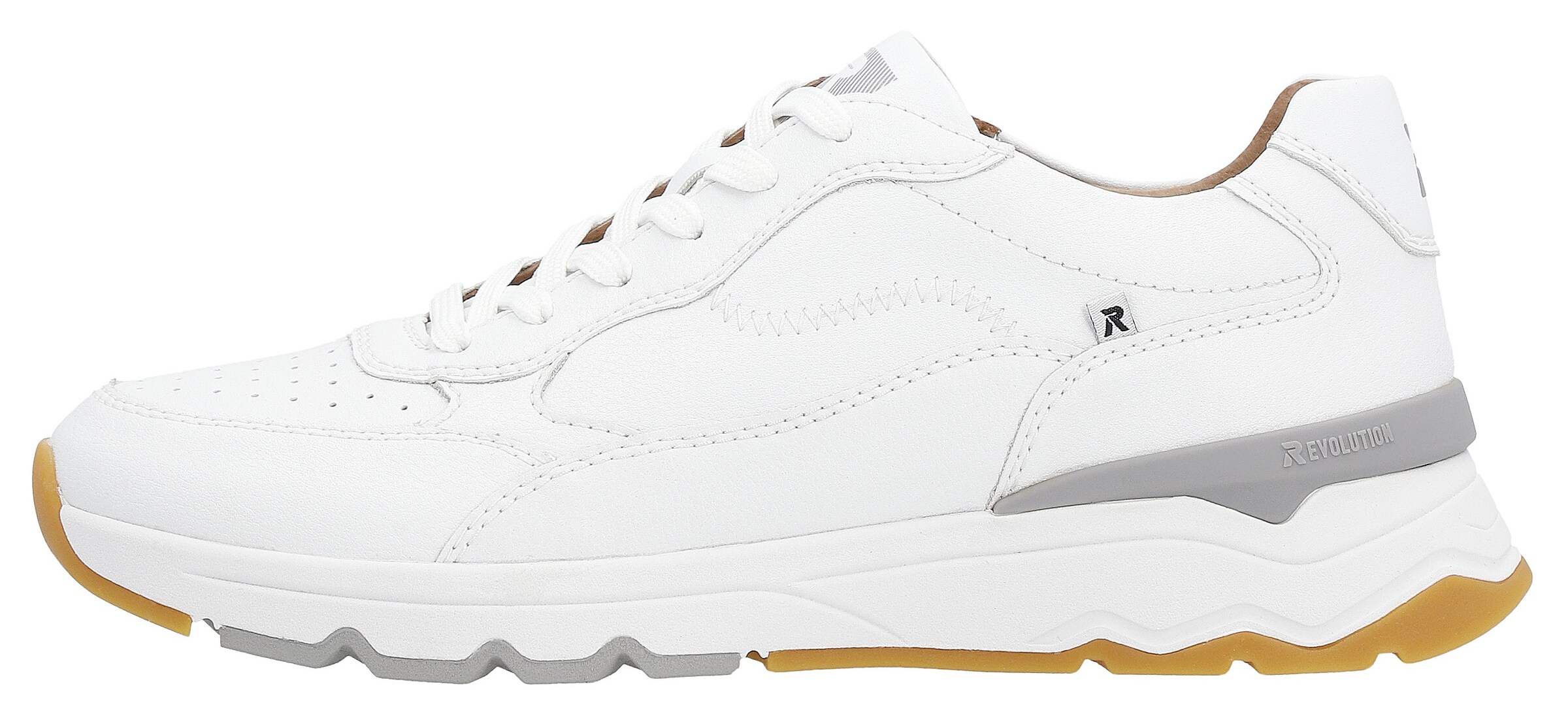 Baskets basses 'U0901' Rieker Sport en blanc