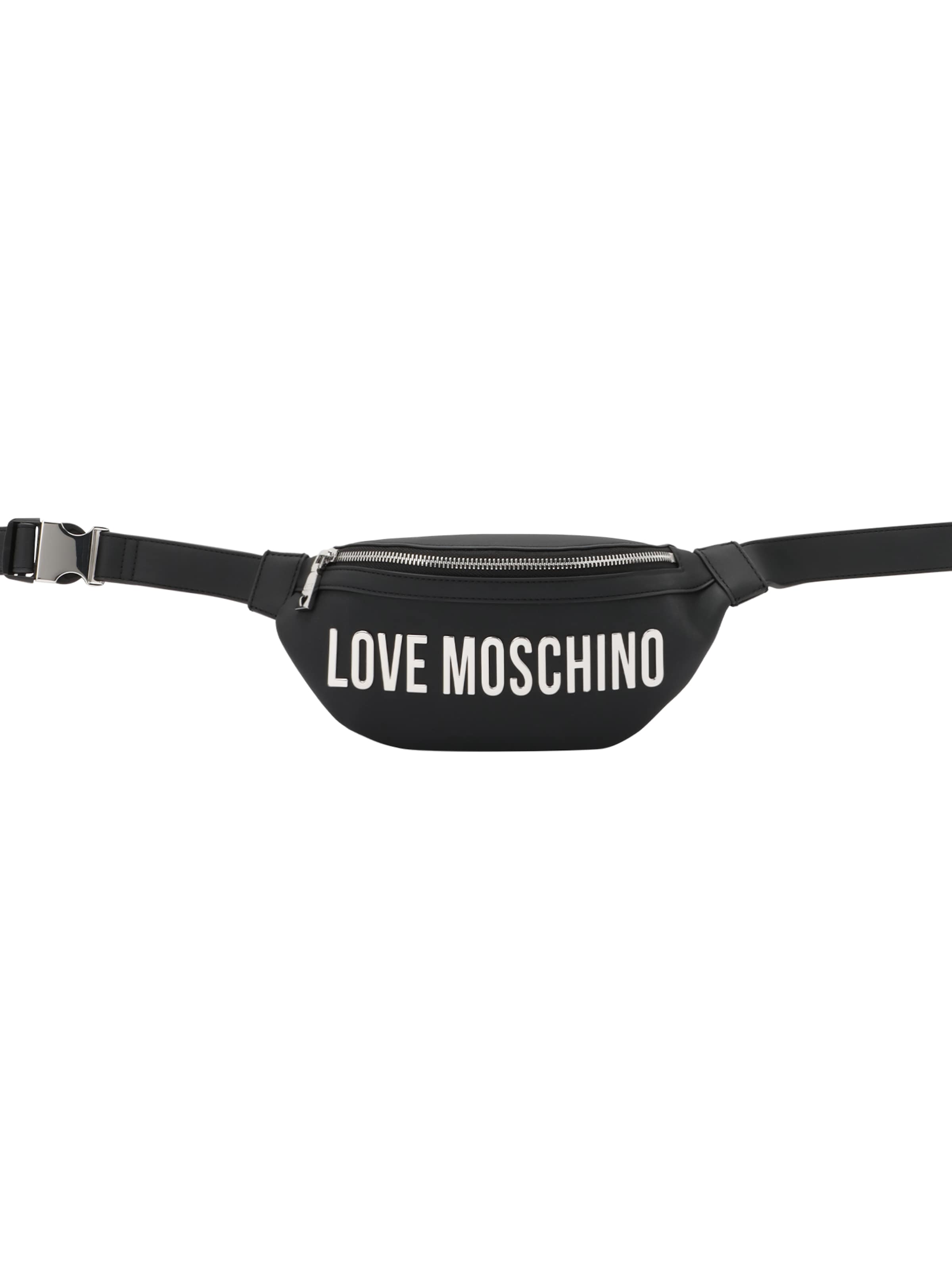 Love Moschino Τσαντάκι μέσης σε μαύρο: μπροστά