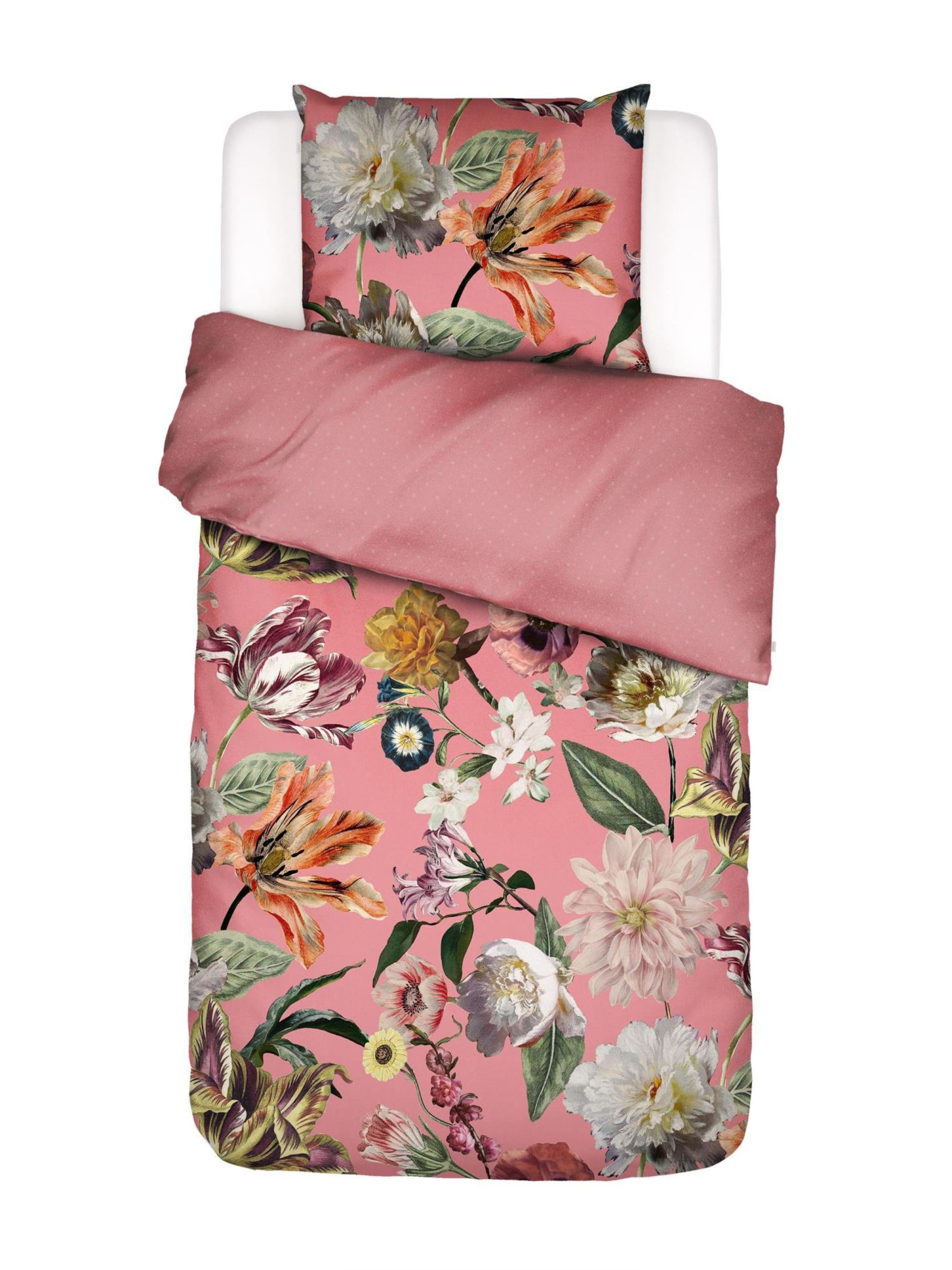 ESSENZA Duvet Cover 'Filou' in Pink: front
