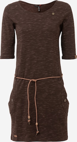 Robe 'TANYA' Ragwear en marron : devant