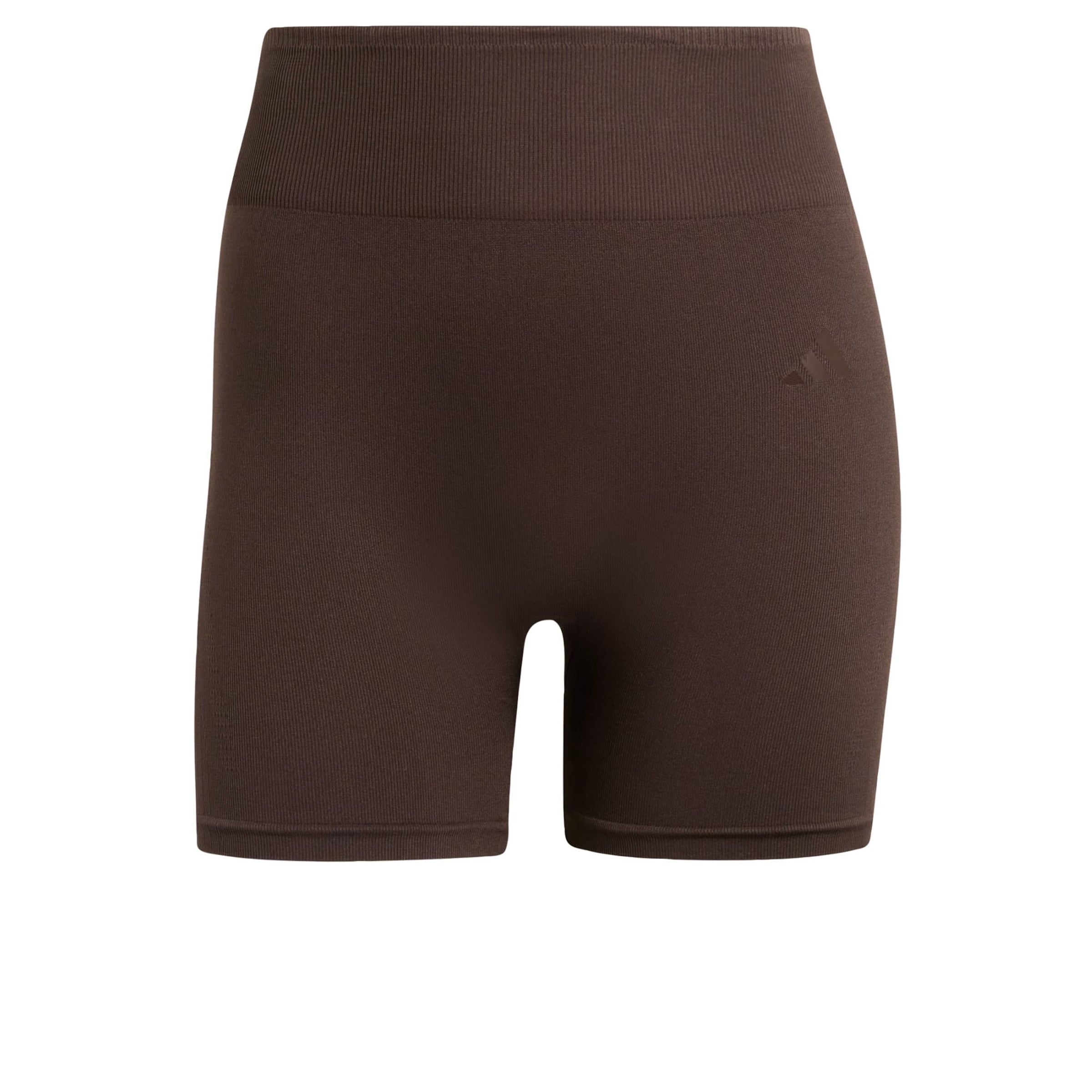 ADIDAS PERFORMANCE Skinny Sportshorts 'Essentials' in Braun: Vorderseite