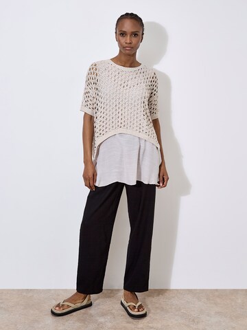 Haut ' ' Apricot en beige : devant