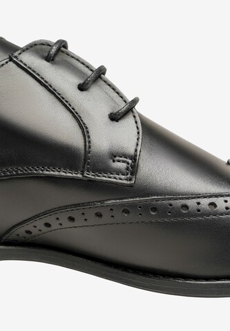 Henry Stevens Lace-Up Shoes 'Wallace FBD' in Black
