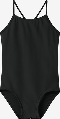 Costum de baie întreg 'NKFZIZLA' de la NAME IT pe negru: față