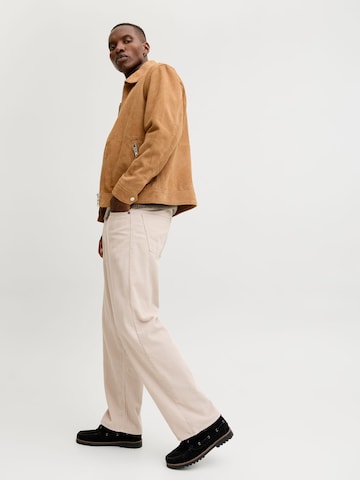 JACK & JONES regular Bukser i beige