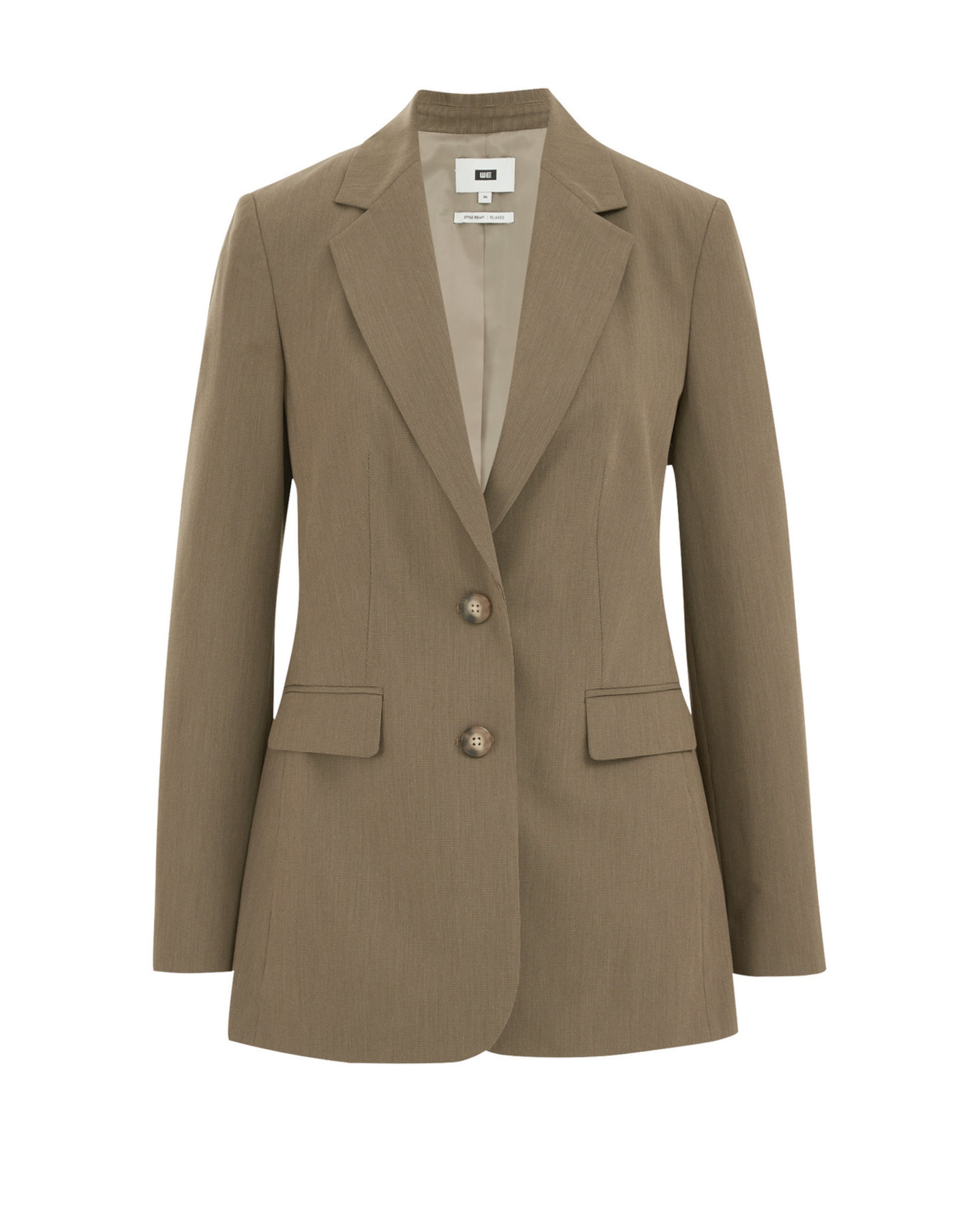 WE Fashion Blazer | rjava barva: sprednja stran