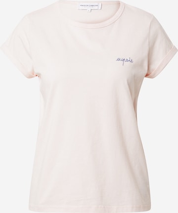 Maison Labiche - Camiseta en rosa: frente