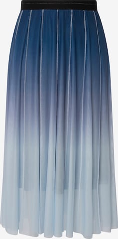 Ulla Popken Rok in Blauw: voorkant