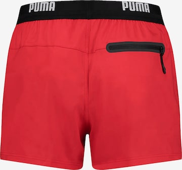 PUMA Regular Board Shorts in Red