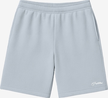 Prohibited Regular Pants in Blue: front