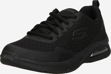 Sneaker 'MICROSPEC MAX' de la SKECHERS pe negru: față