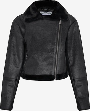 DreiMaster Vintage Between-season jacket in Black: front