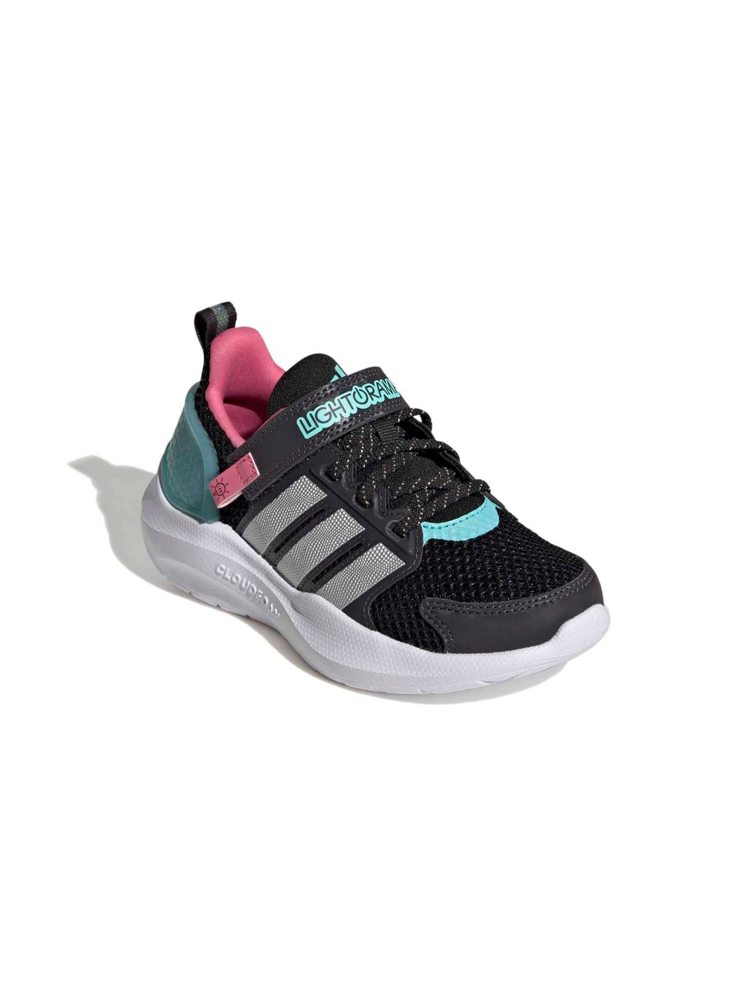 ADIDAS SPORTSWEAR - Sapatilhas 'LIGHTORAMA' em preto: frente