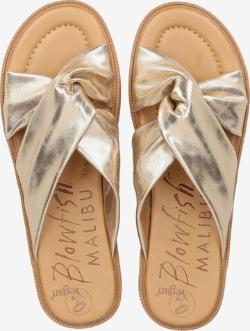 Blowfish Malibu Pantolette in Gold