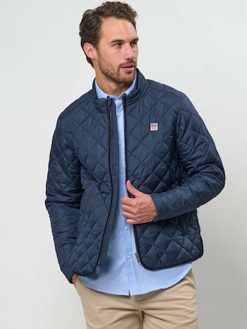 VINSON Přechodná bunda 'VMRicky' – modrá: přední strana