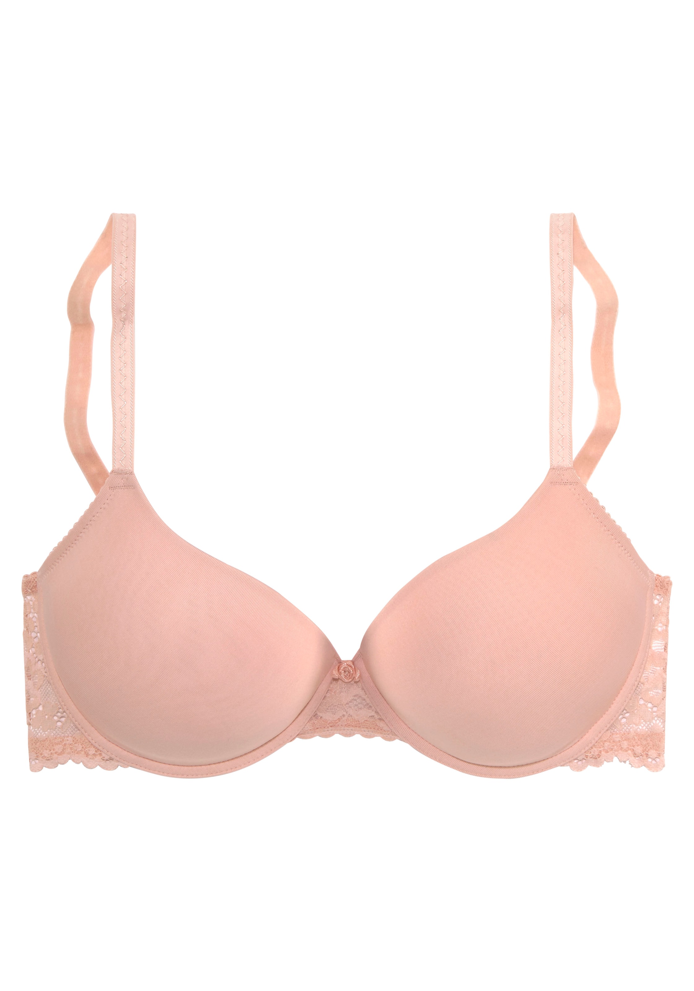 LASCANA Rinnahoidja, värv roosa: eest vaates