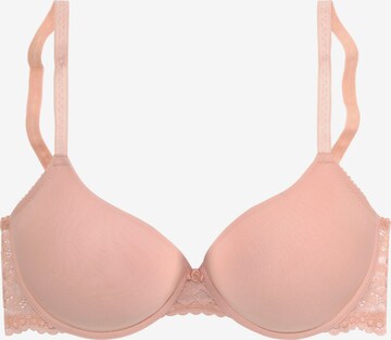 LASCANA T-shirt Bra in Pink: front