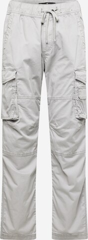 Regular Pantalon cargo HOLLISTER en gris : devant