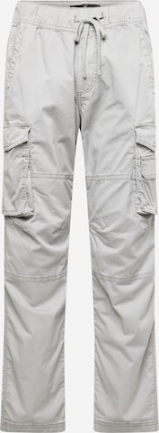 HOLLISTER Regular Cargo trousers in Grey: front