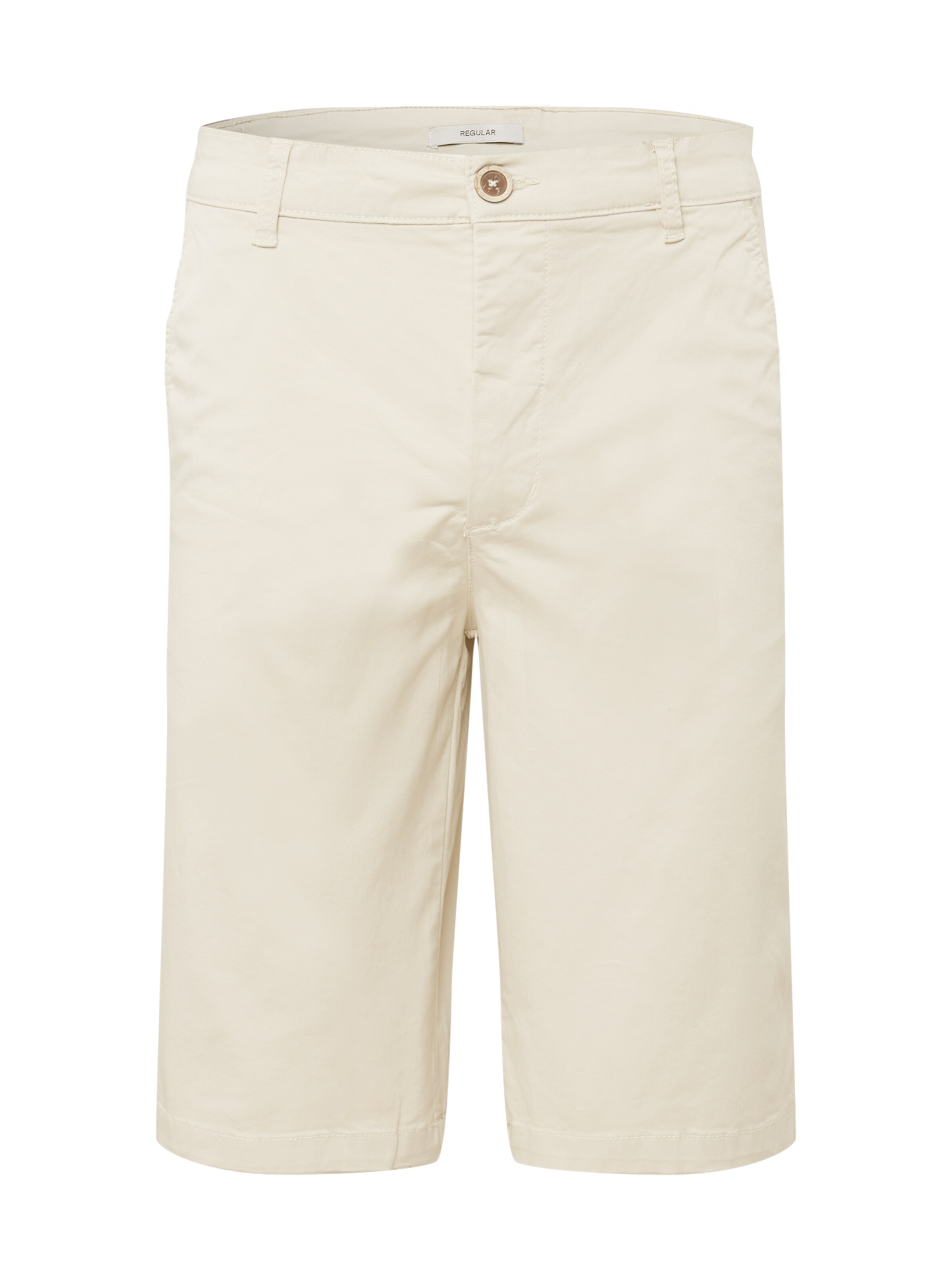 Pantalon chino 'Bishop' !Solid en beige : devant