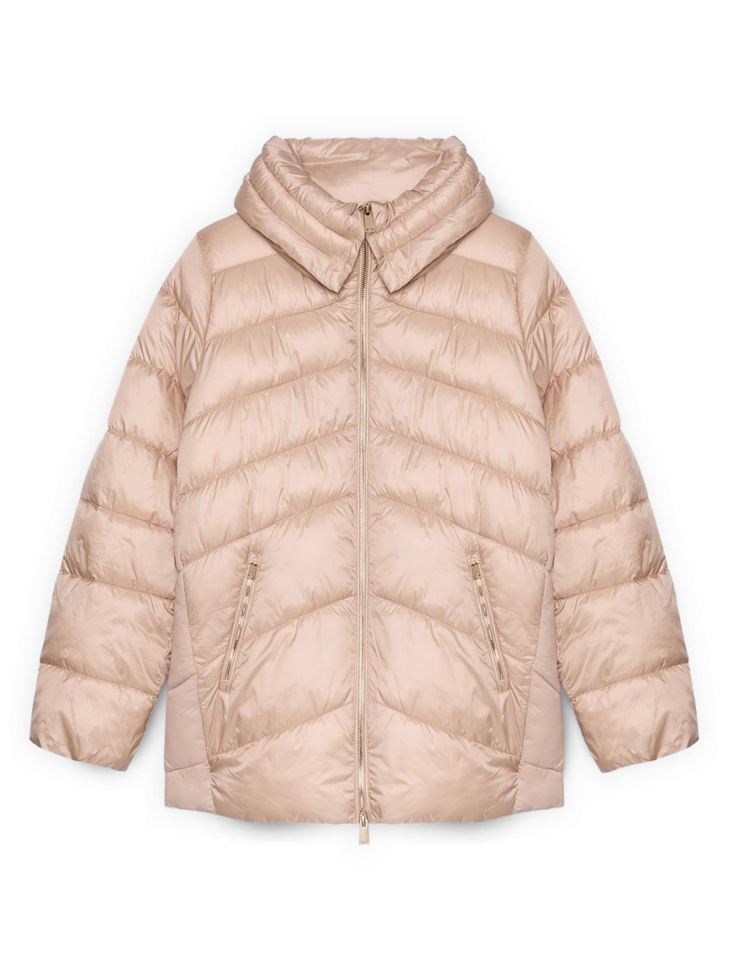 Fiorella Rubino Winter jacket in Beige: front
