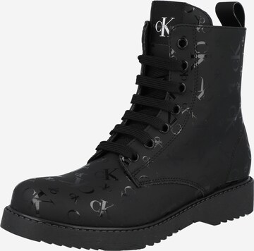 Calvin Klein Jeans Boots in Black: front