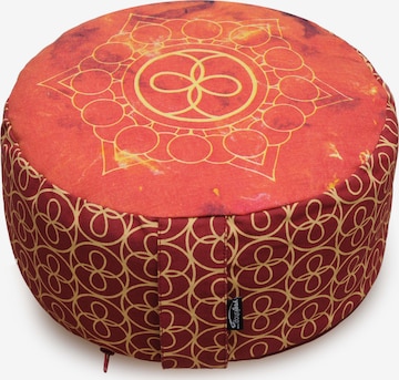 Yogishop Pillow in Orange: front