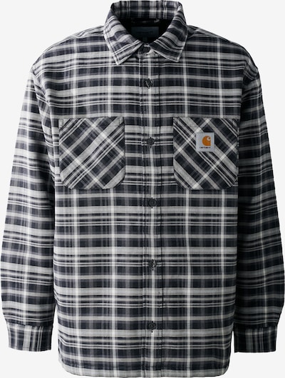 Marškiniai 'Cronyn' iš Carhartt WIP, spalva – šviesiai pilka / tamsiai pilka / pastelinė žalia / balta, Prekių apžvalga