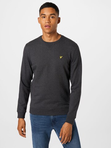 Lyle & Scott Μπλούζα φούτερ σε γκρι: μπροστά