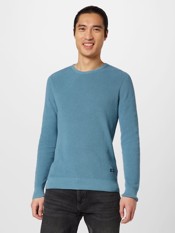 BLEND Sweater 'Codford' in Blue: front