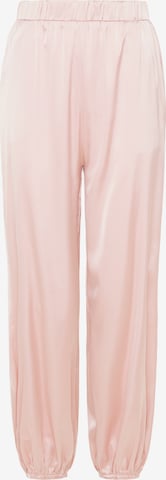 usha BLACK LABEL Tapered Pants in Pink: front
