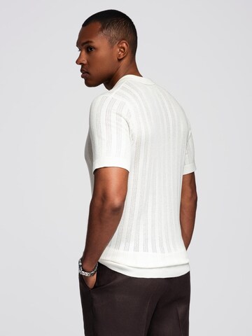 Ombre Shirt in Wit