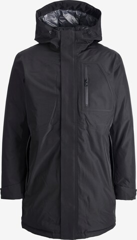 JACK & JONES Overgangsparka 'Wing' i sort: forside