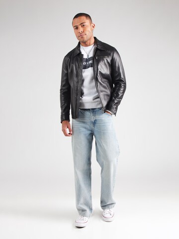 JACK & JONES Sweatshirts 'JJHAYATO' in Weiß