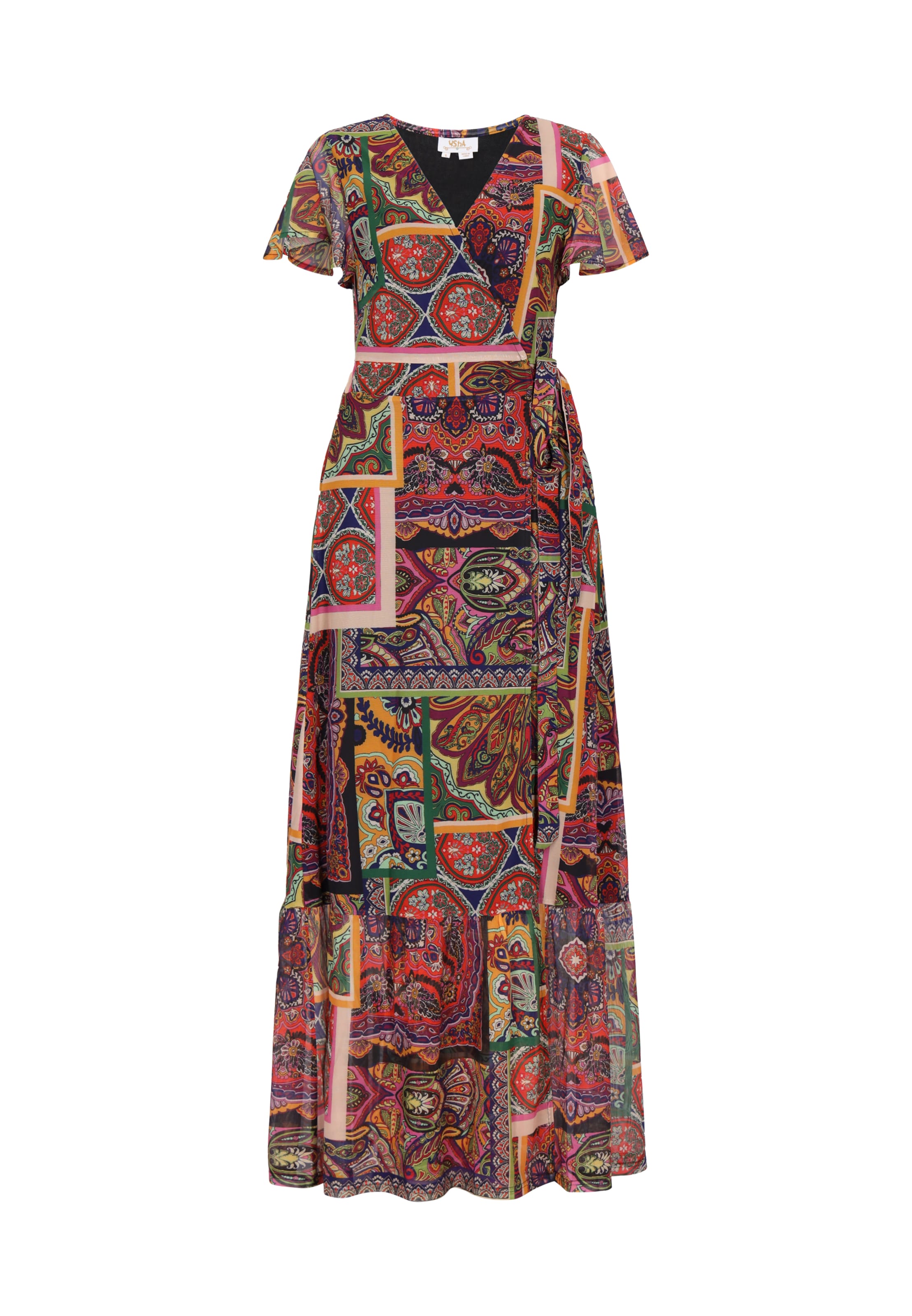 usha FESTIVAL - Vestido em preto: frente