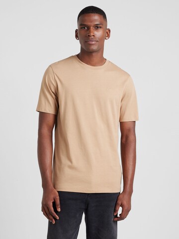 SCOTCH & SODA T-Shirt 'Essential' in Beige: predná strana