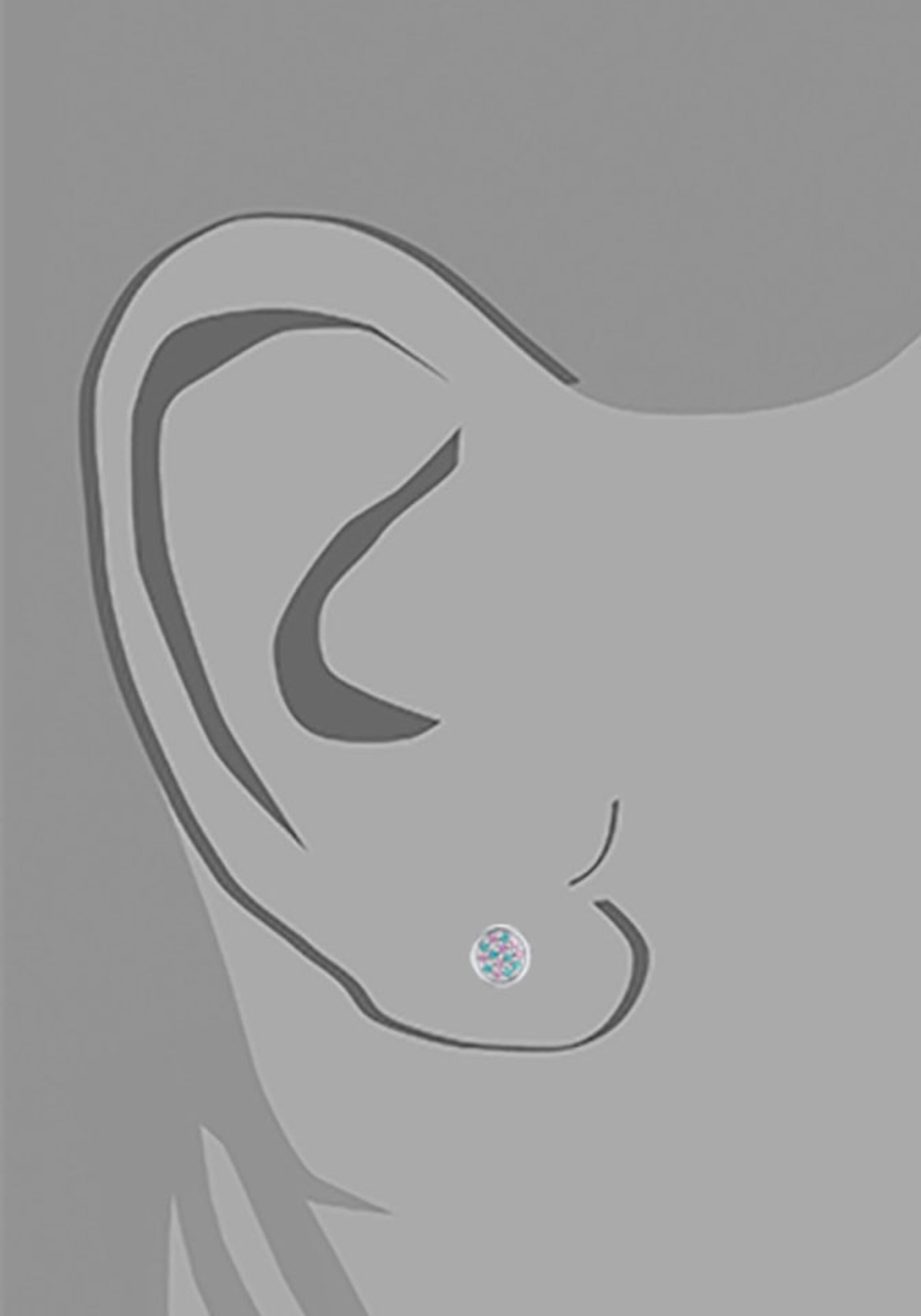 PRINZESSIN LILLIFEE Earrings in Silver