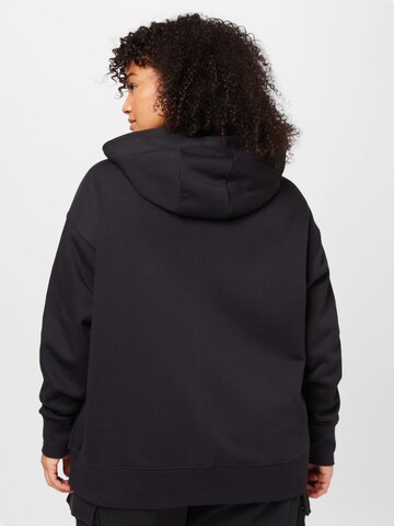 Nike Sportswear - Sudadera con cremallera deportiva en negro