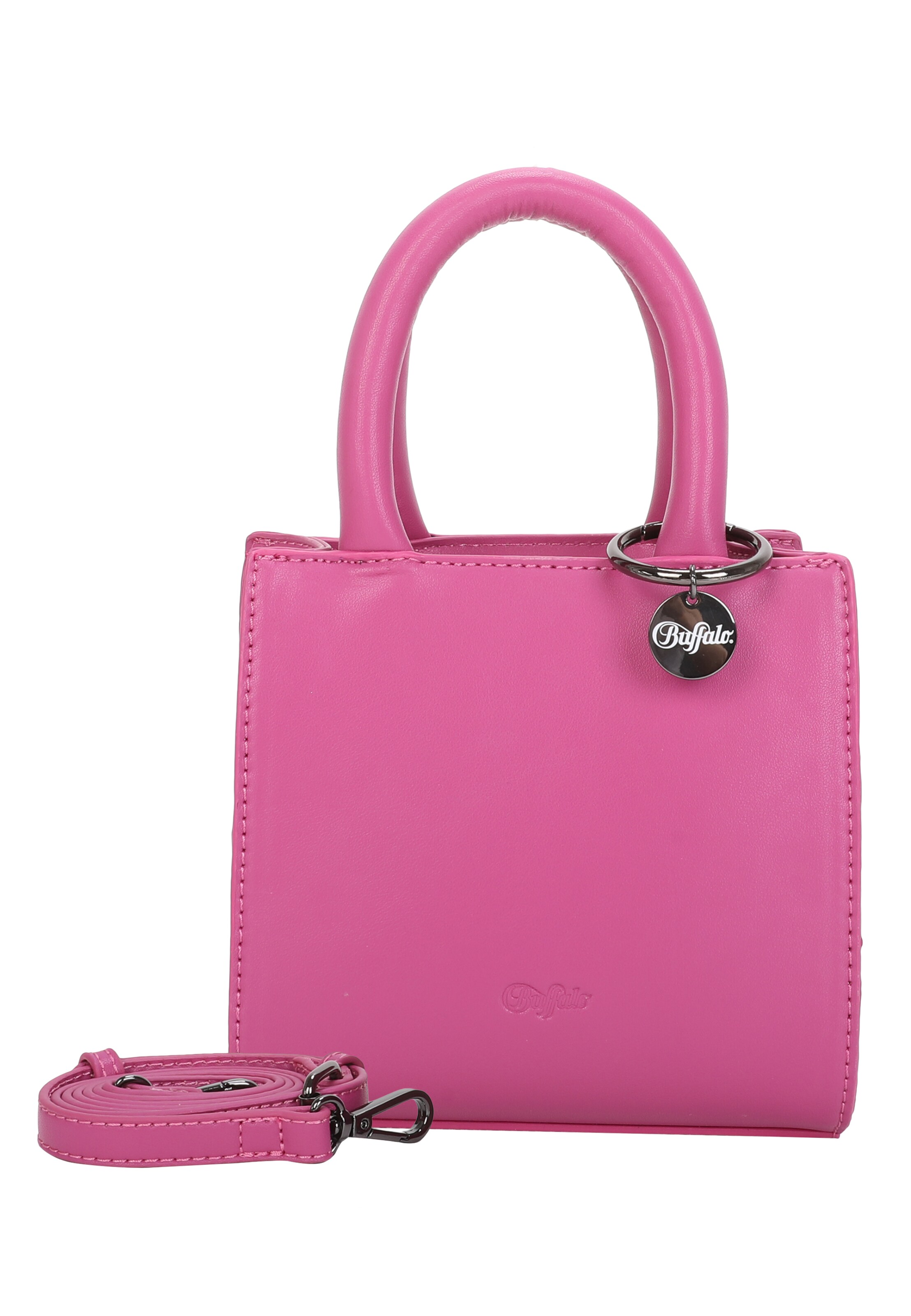 BUFFALO Handbag 'Boxy' in Purple: front