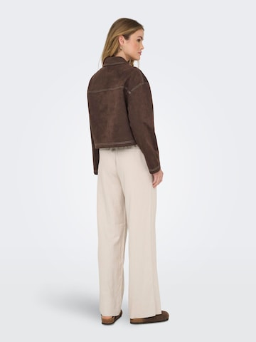 Veste mi-saison 'ONLSTINA' ONLY en marron