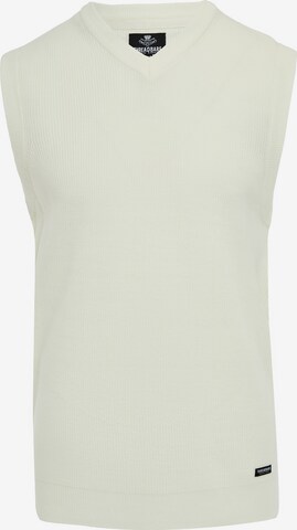 Threadbare Sweater Vest 'Jaylin' in Beige: front