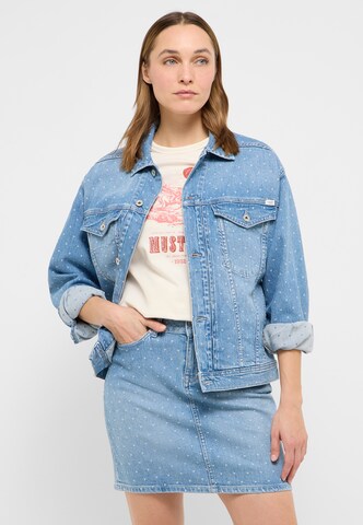 MUSTANG Between-Season Jacket 'Arcata' in Blue: front