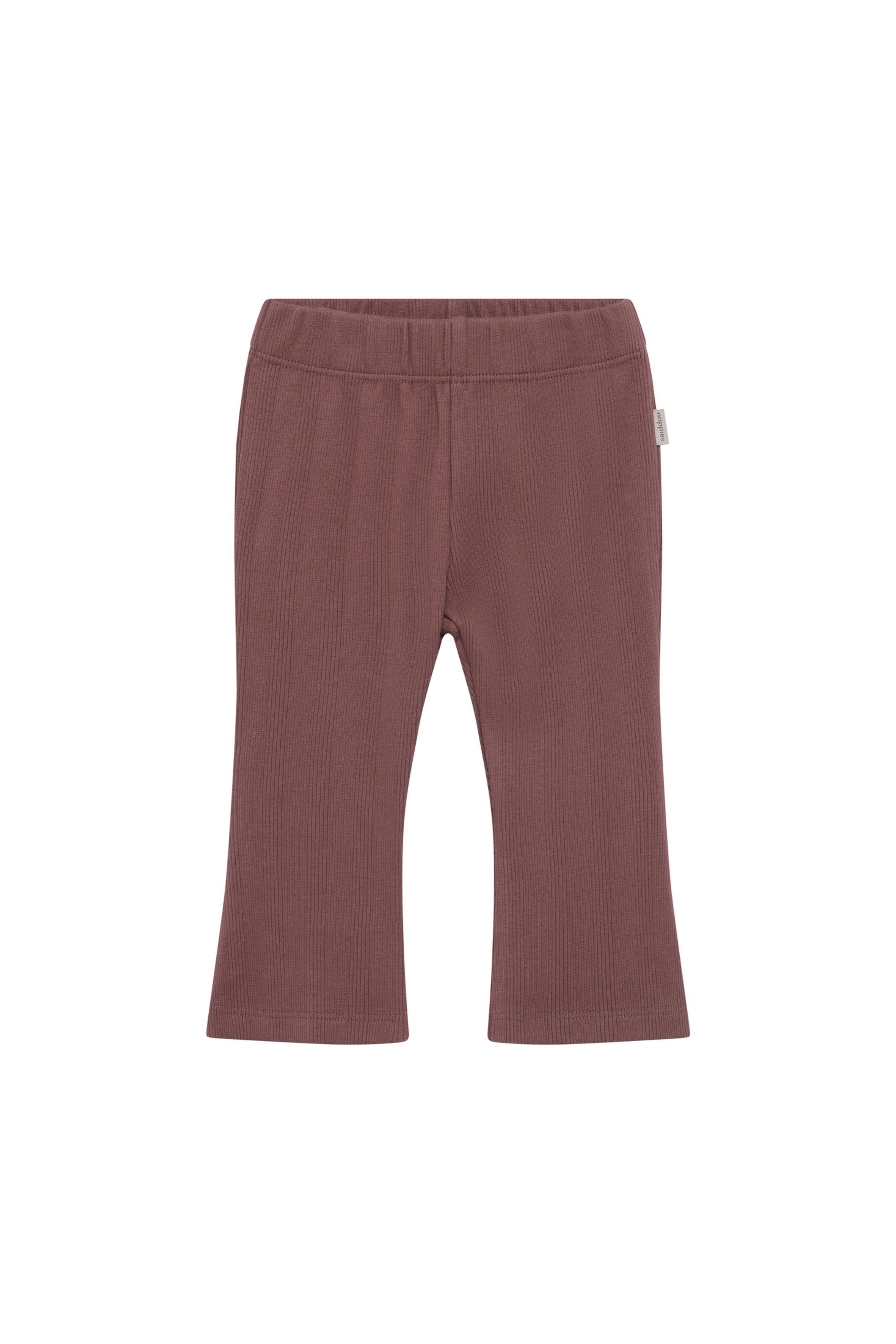 Noppies Flared Leggings in Bruin: voorkant