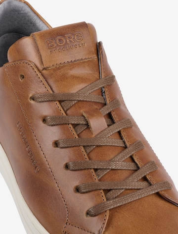BJÖRN BORG Sports shoe 'SL100 Lea' in Brown