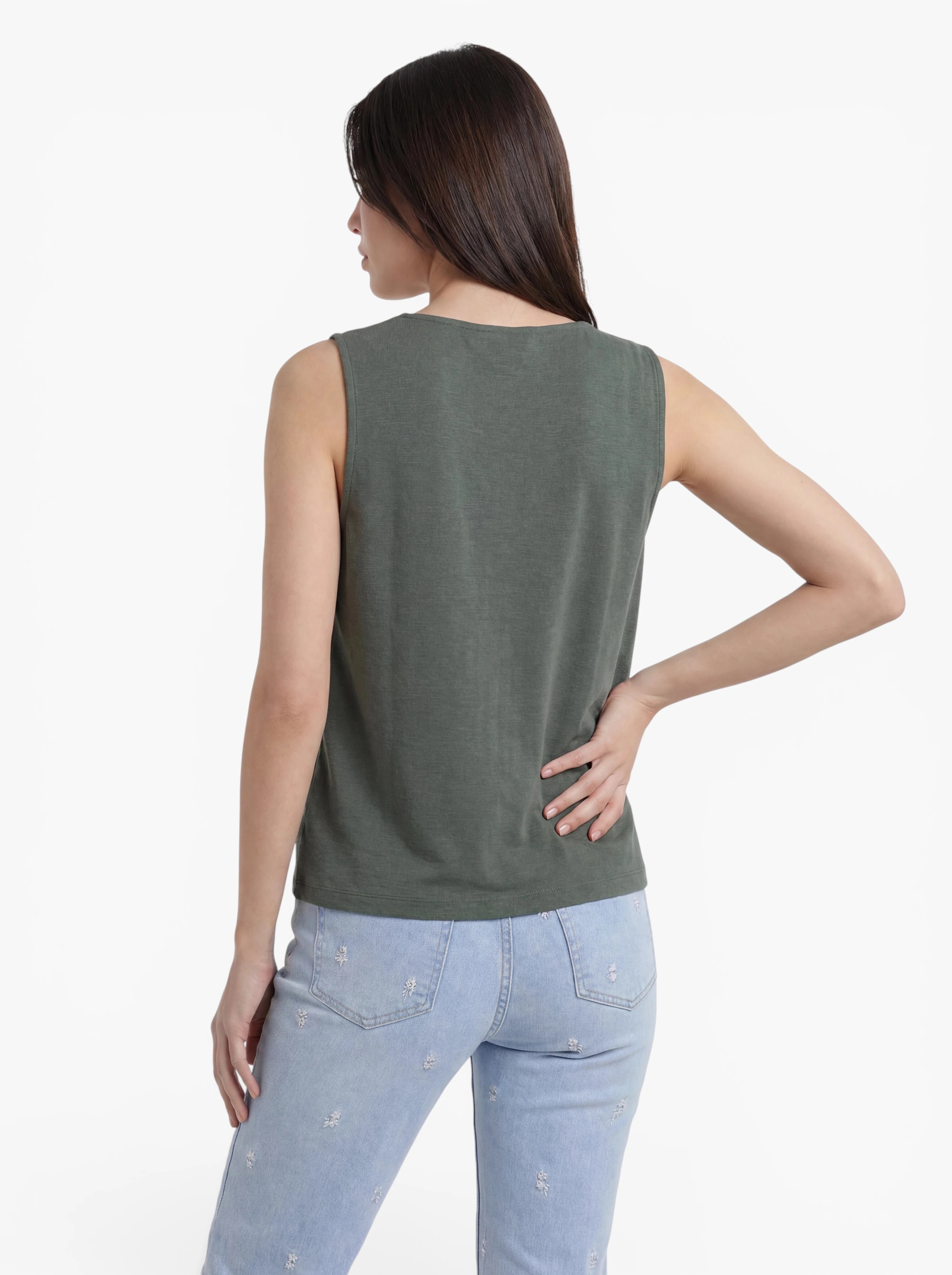 VERO MODA Топ 'VMAlva' в Зеленый