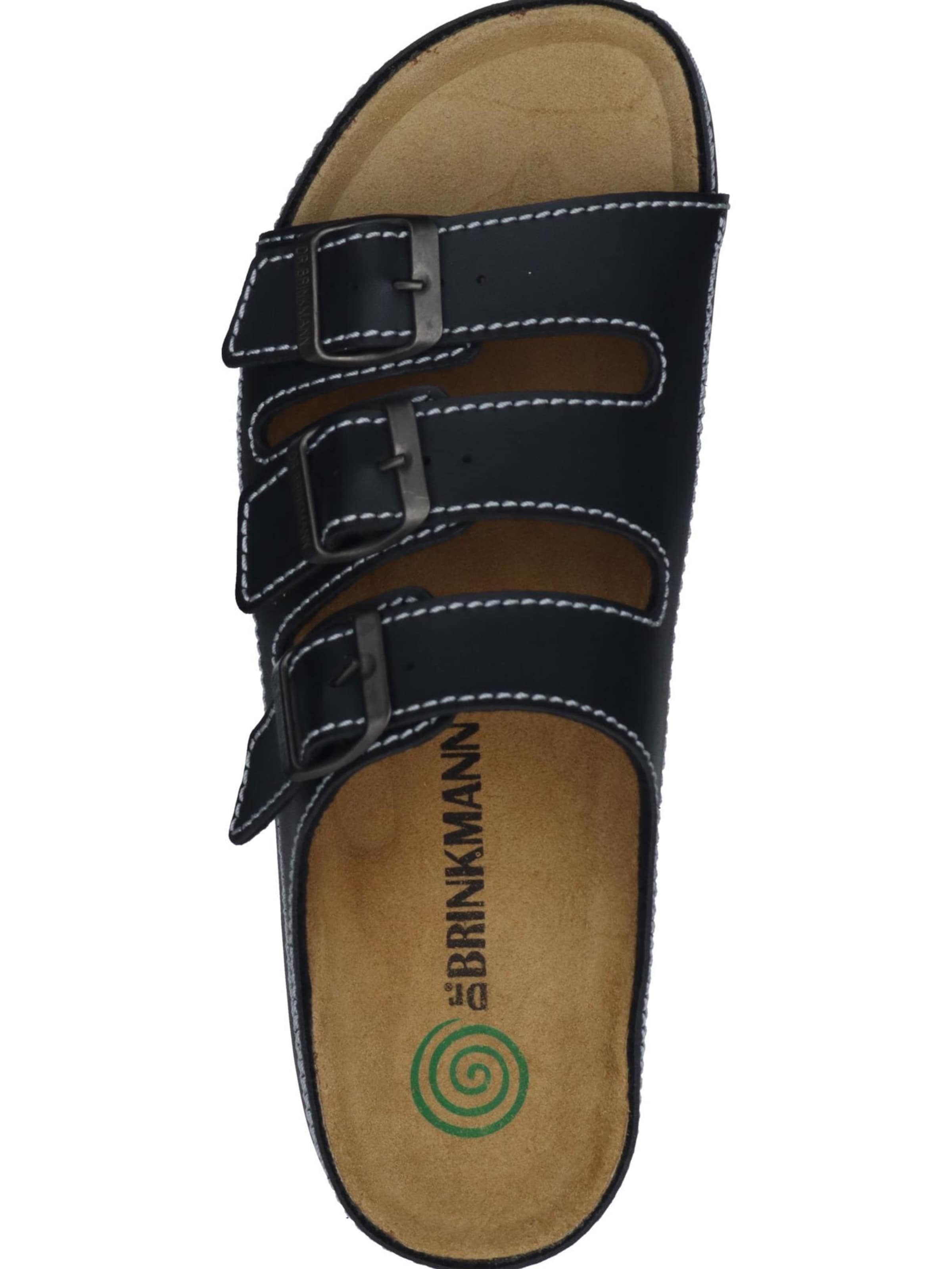 DR. BRINKMANN Pantolette 'NOVELDA'‌‌‌‌‌ in Schwarz