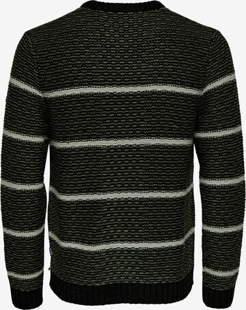 Pullover 'EAMON' di Only & Sons in verde