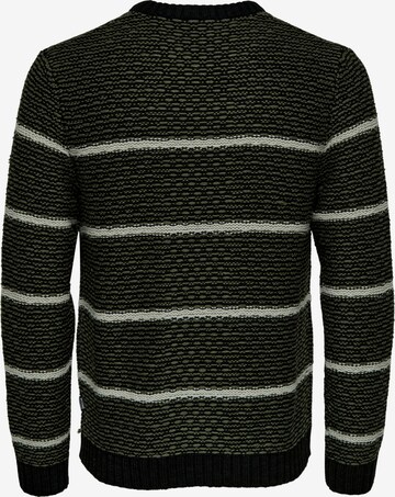 Pull-over 'EAMON' Only & Sons en vert